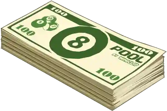 8 Ball Pool Stack of Cash